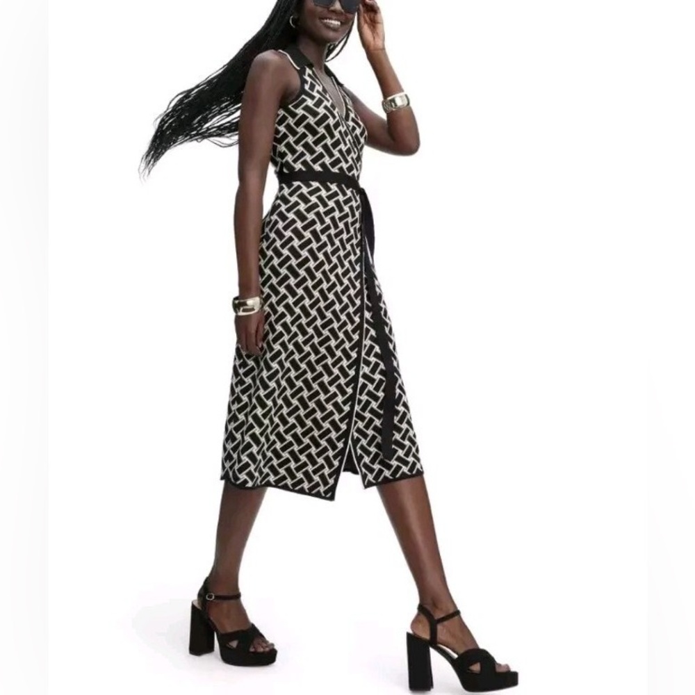 Diane Von Furstenberg X Target Collared Wrap Dress size XS